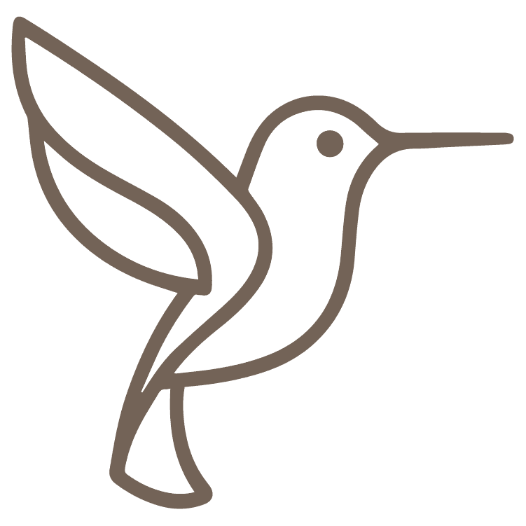 Icono Colibrí El Núcleo de las Alianzas de Corazón Raíz