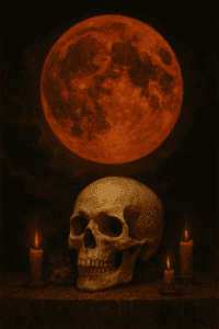 El Cráneo, la Luna de Sangre y el Arte de Morir para Volver a Nacer