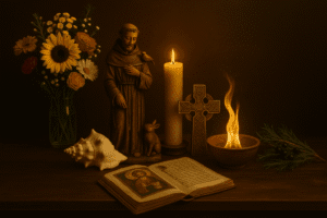 Los que no pudieron borrar: santos y chamanes ocultos