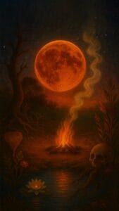 El Cráneo, la Luna de Sangre y el Arte de Morir para Volver a Nacer